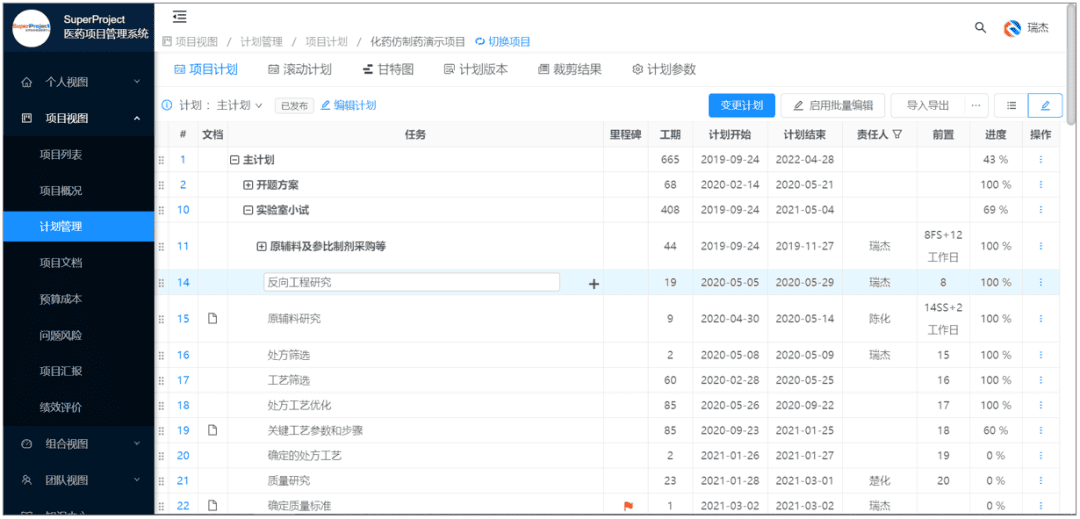 永泰生物携手瑞杰科技，SuperProject 赋能企业项目管理升级(图2)